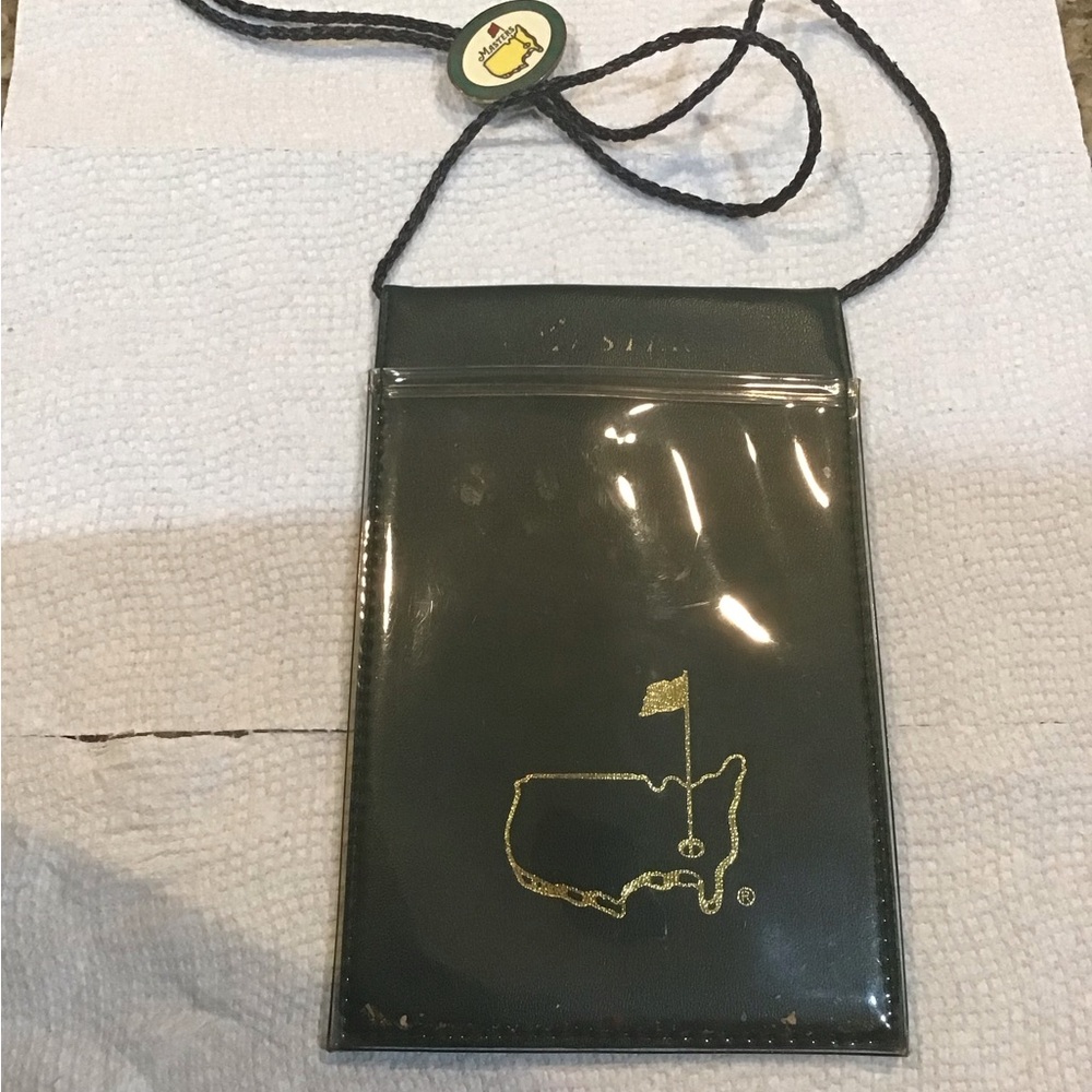 Rare Masters leather badge holder
